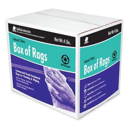 Buffalo Industries 4 Lb Wiping Rags 10080